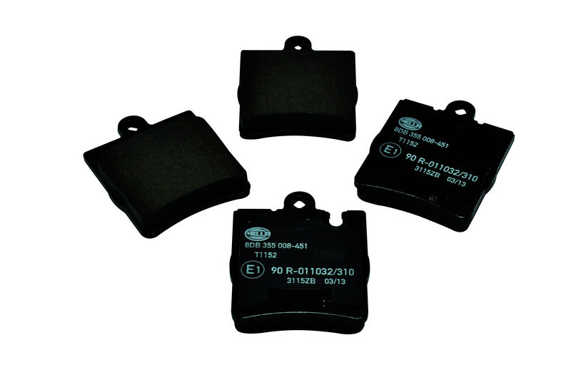 HELLA Brakes DISC BRAKE PAD SET - 355008451