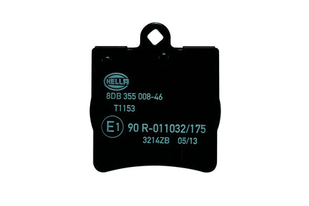 HELLA Brakes DISC BRAKE PAD SET - 355008461