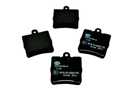 HELLA Brakes DISC BRAKE PAD SET - 355008461