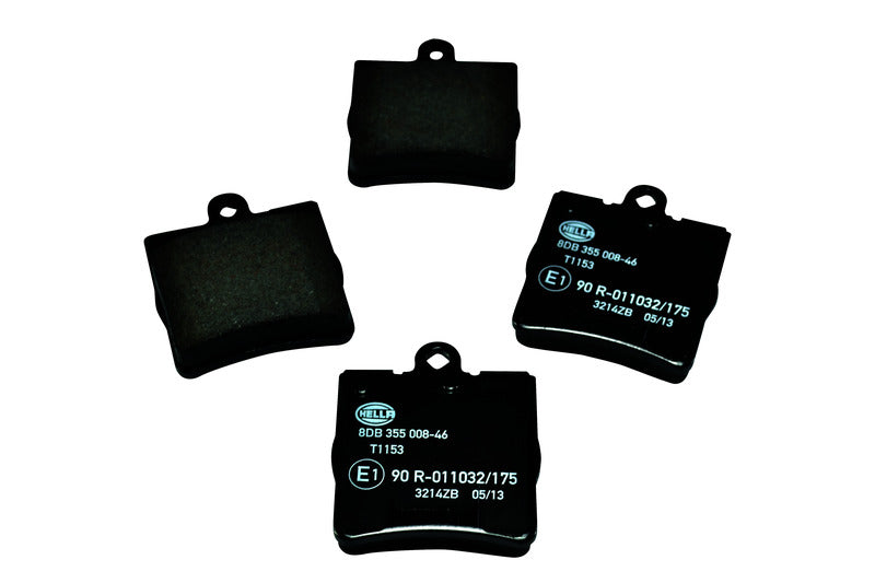 HELLA Brakes DISC BRAKE PAD SET - 355008461
