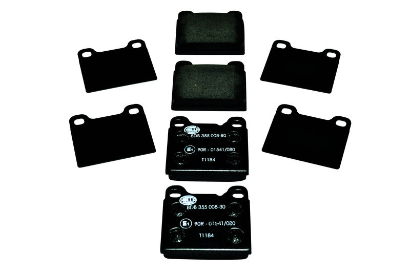 HELLA Brakes DISC BRAKE PAD SET - 355008801