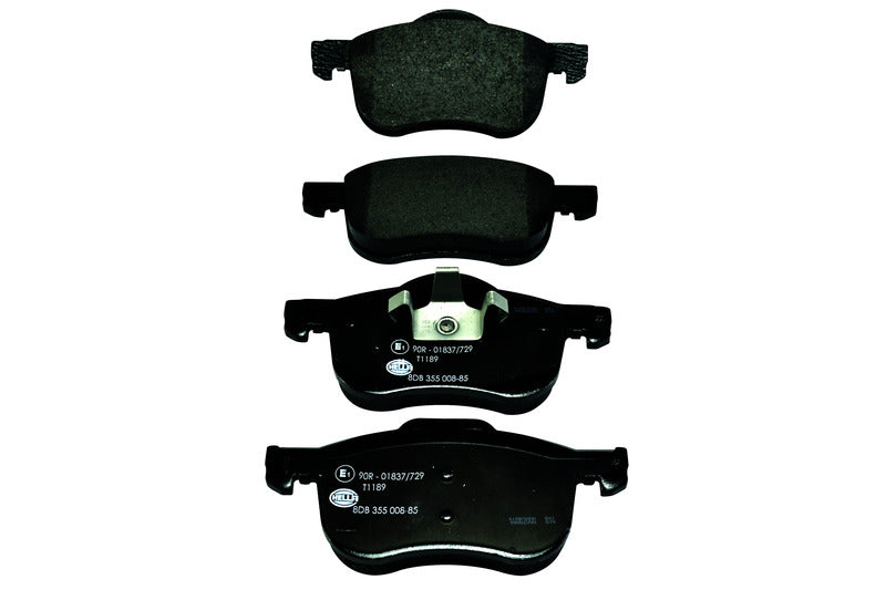 HELLA Brakes DISC BRAKE PAD SET - 355008851
