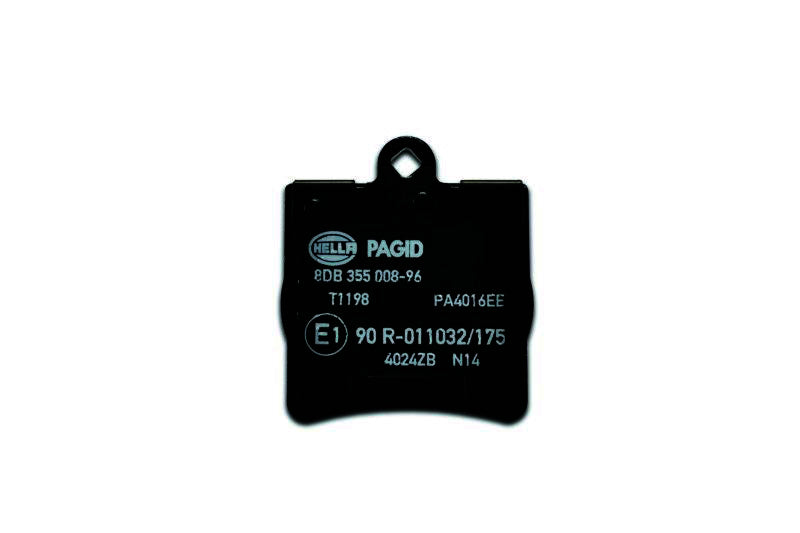 HELLA Brakes DISC BRAKE PAD SET - 355008961