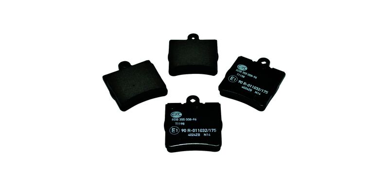 HELLA Brakes DISC BRAKE PAD SET - 355008961
