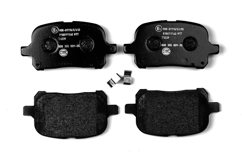 HELLA Brakes DISC BRAKE PAD SET - 355009351