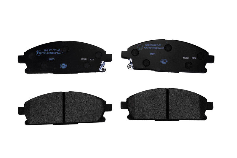 HELLA Brakes DISC BRAKE PAD SET - 355009661