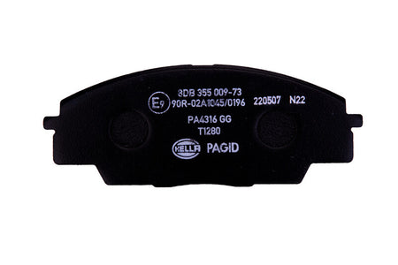 HELLA Brakes DISC BRAKE PAD SET - 355009731