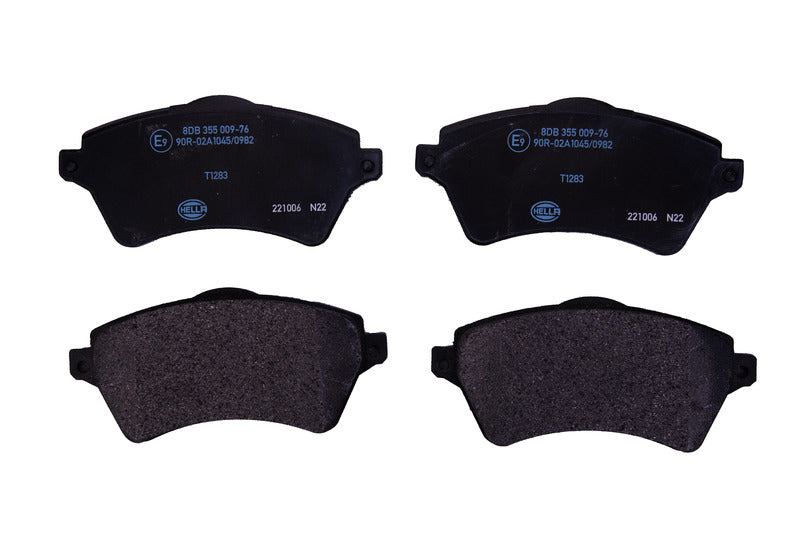 HELLA Brakes DISC BRAKE PAD SET - 355009761