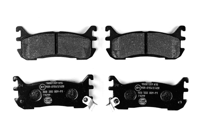 HELLA Brakes DISC BRAKE PAD SET - 355009911