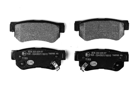 HELLA Brakes DISC BRAKE PAD SET - 355009971