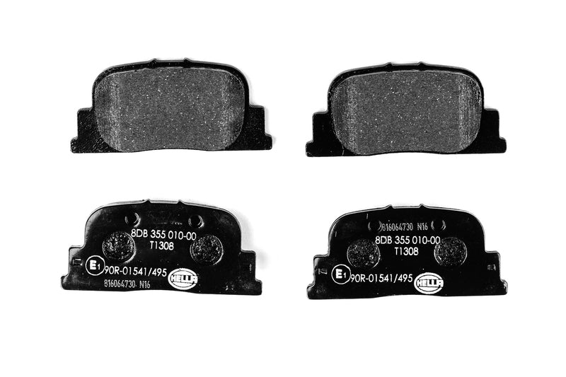 HELLA Brakes DISC BRAKE PAD SET - 355010001