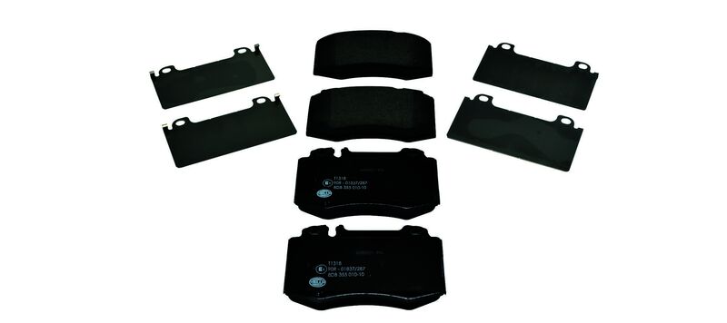 HELLA Brakes DISC BRAKE PAD SET - 355010101