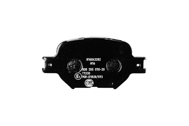 HELLA Brakes DISC BRAKE PAD SET - 355010201