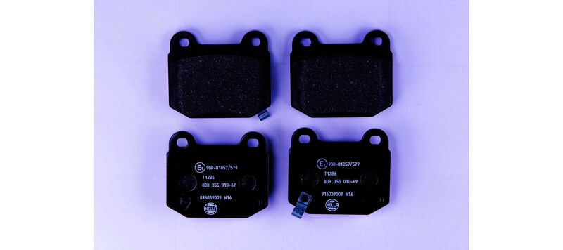 HELLA Brakes DISC BRAKE PAD SET - 355010691