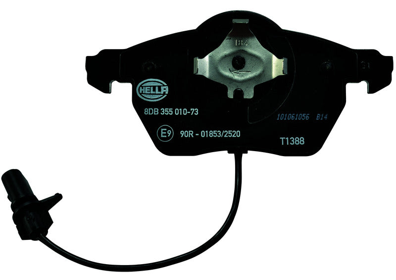 HELLA Brakes DISC BRAKE PAD SET - 355010731