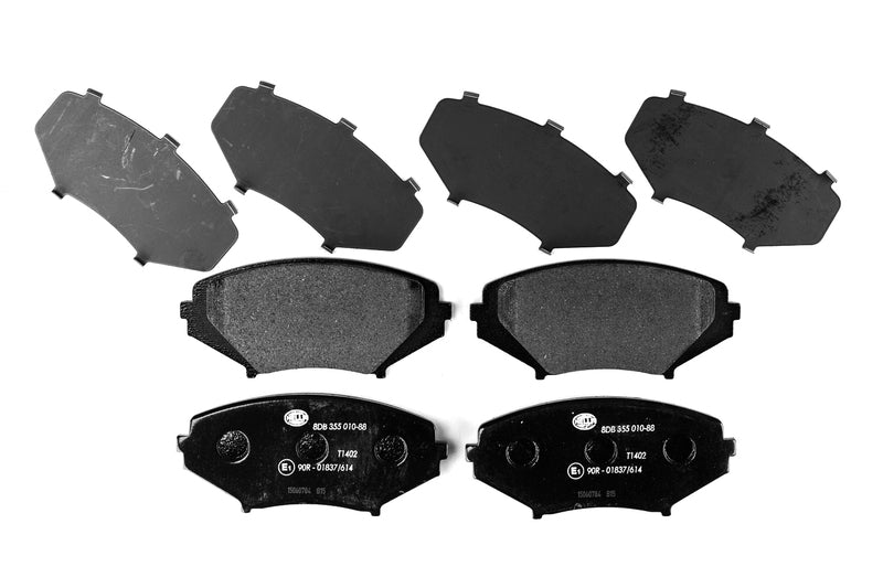 HELLA Brakes DISC BRAKE PAD SET - 355010881