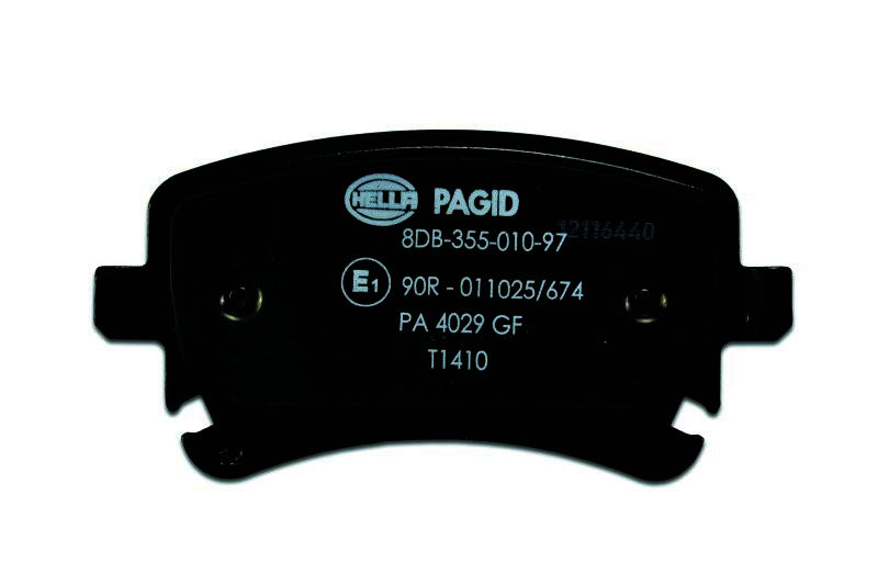 HELLA Brakes DISC BRAKE PAD SET - 355010971