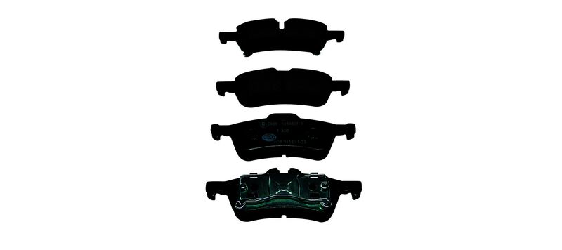 HELLA Brakes DISC BRAKE PAD SET - 355011351