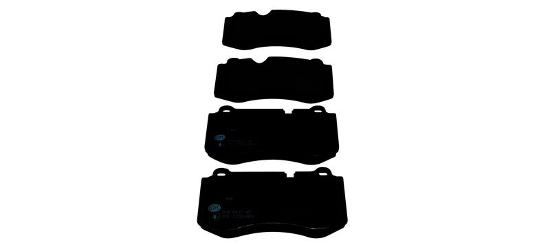 HELLA Brakes DISC BRAKE PAD SET - 355011401