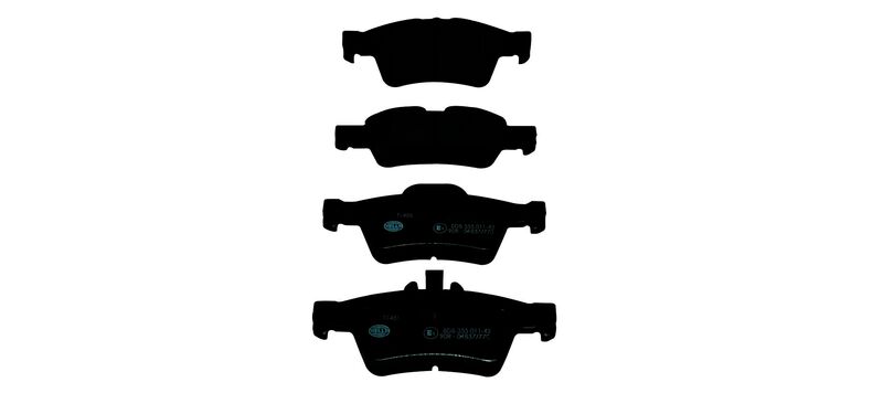 HELLA Brakes DISC BRAKE PAD SET - 355011421