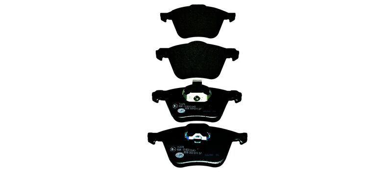 HELLA Brakes DISC BRAKE PAD SET - 355011571