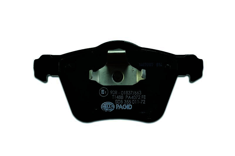 HELLA Brakes DISC BRAKE PAD SET - 355011721