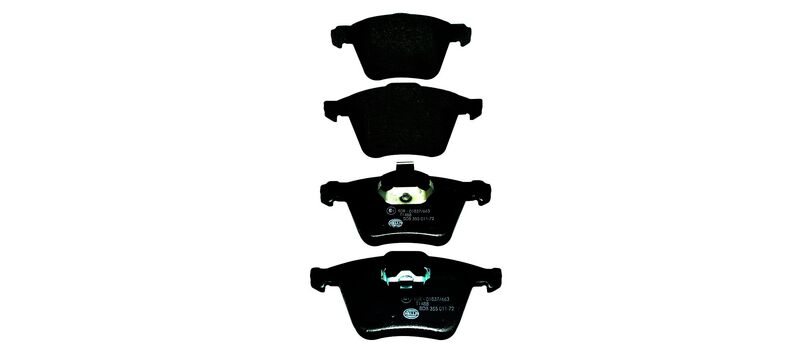 HELLA Brakes DISC BRAKE PAD SET - 355011721