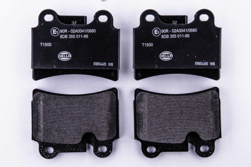 HELLA Brakes DISC BRAKE PAD SET - 355011861