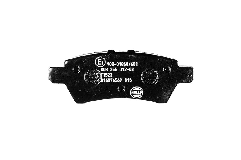 HELLA Brakes DISC BRAKE PAD SET - 355012081