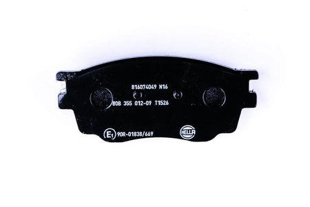 HELLA Brakes DISC BRAKE PAD SET - 355012091