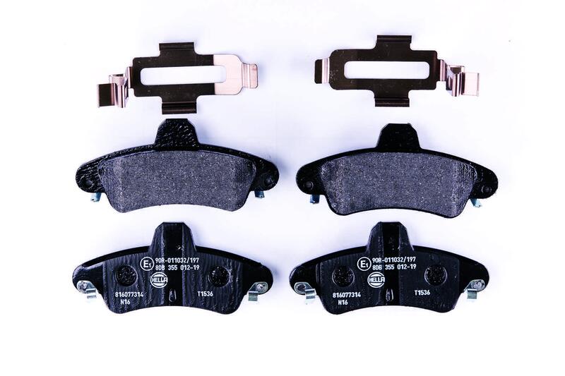 HELLA Brakes DISC BRAKE PAD SET - 355012191