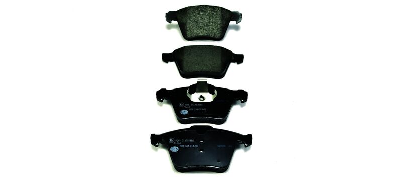 HELLA Brakes DISC BRAKE PAD SET - 355013001