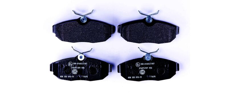 HELLA Brakes DISC BRAKE PAD SET - 355013111