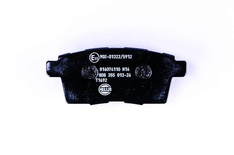 HELLA Brakes DISC BRAKE PAD SET - 355013261