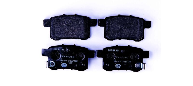 HELLA Brakes DISC BRAKE PAD SET - 355013631