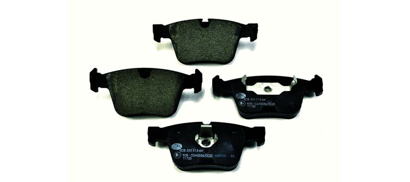 HELLA Brakes DISC BRAKE PAD SET - 355013641
