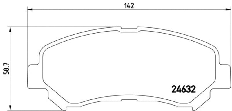 HELLA Brakes DISC BRAKE PAD SET - 355013781