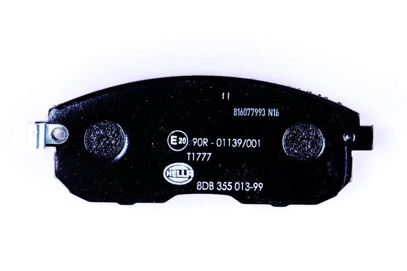 HELLA Brakes DISC BRAKE PAD SET - 355013991