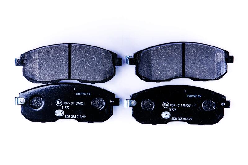HELLA Brakes DISC BRAKE PAD SET - 355013991