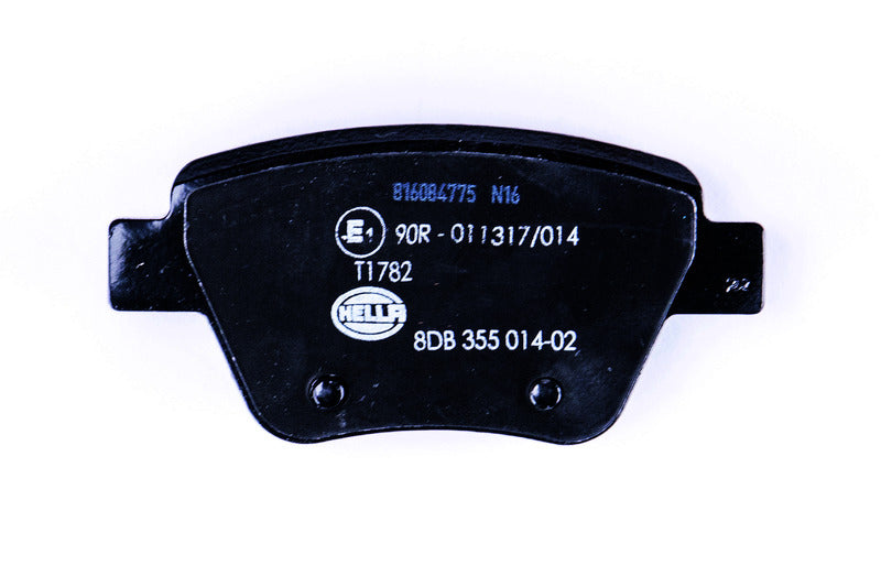 HELLA Brakes DISC BRAKE PAD SET - 355014021