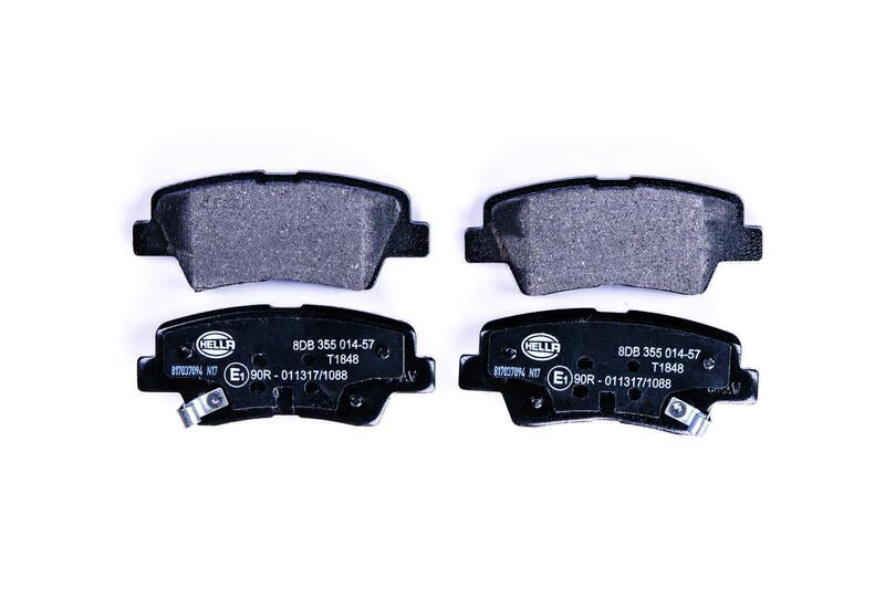 HELLA Brakes DISC BRAKE PAD SET - 355014571