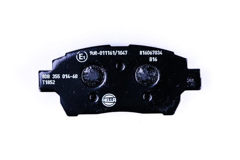 HELLA Brakes DISC BRAKE PAD SET - 355014601