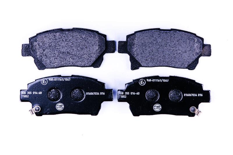 HELLA Brakes DISC BRAKE PAD SET - 355014601
