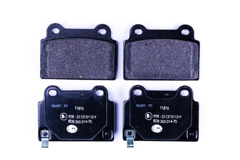 HELLA Brakes DISC BRAKE PAD SET - 355014701
