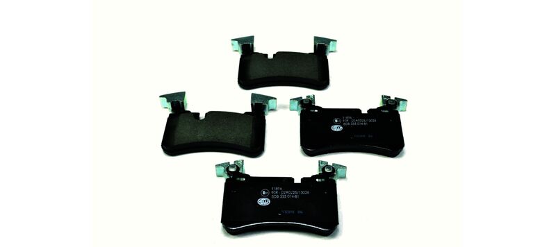 HELLA Brakes DISC BRAKE PAD SET - 355014811
