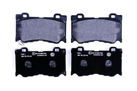 HELLA Brakes DISC BRAKE PAD SET - 355014841
