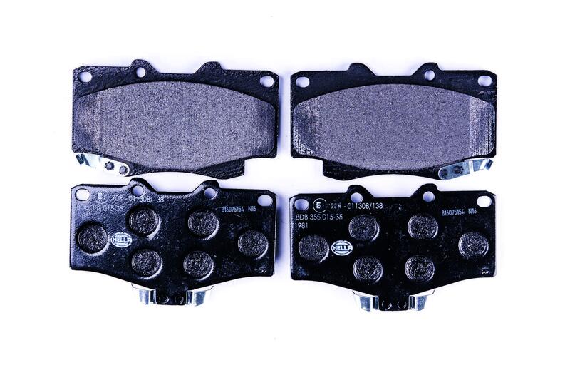 HELLA Brakes DISC BRAKE PAD SET - 355015351