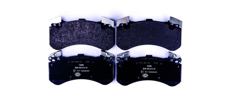 HELLA Brakes DISC BRAKE PAD SET - 355015991
