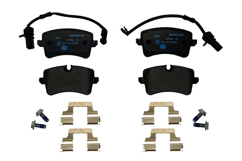 HELLA Brakes DISC BRAKE PAD SET - 355016061