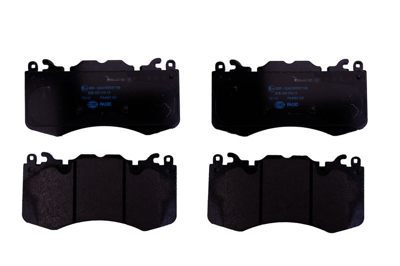 HELLA Brakes DISC BRAKE PAD SET - 355016151